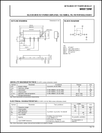 Click here to download M68739 Datasheet