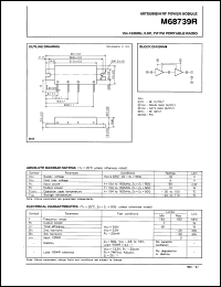 Click here to download M68739R Datasheet