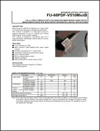 Click here to download FU-68PDF-510M12B Datasheet