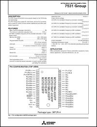 Click here to download M37531M4T-XXXFP Datasheet