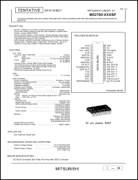 Click here to download M52780-XXXSP Datasheet