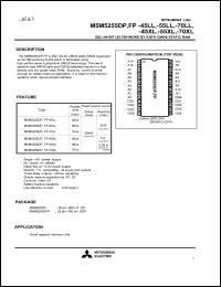 Click here to download M5M5255DFP-70LL Datasheet