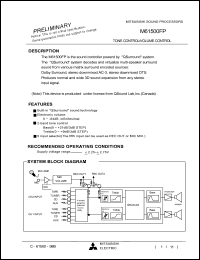 Click here to download M61500FP Datasheet