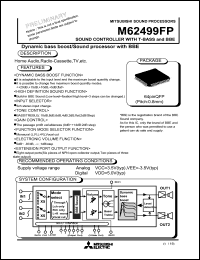 Click here to download M62499FP Datasheet