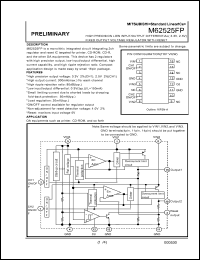 Click here to download M62525FP Datasheet