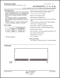 Click here to download MH16S64APFC-7 Datasheet