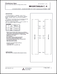 Click here to download MH32S72AQJA-7 Datasheet