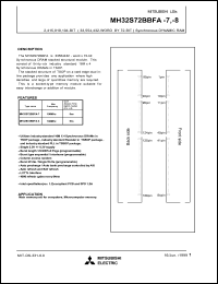 Click here to download MH32S72BBFA-7 Datasheet