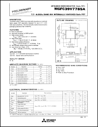 Click here to download MGFC39V7785A Datasheet