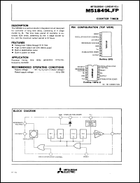 Click here to download M51849 Datasheet