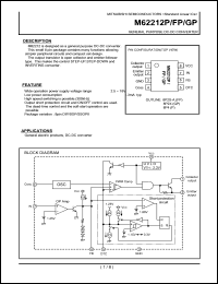 Click here to download M62212FP Datasheet