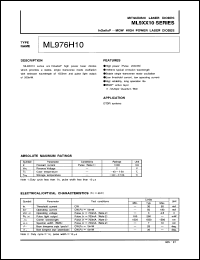 Click here to download ML976H10 Datasheet