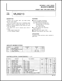 Click here to download ML99213 Datasheet