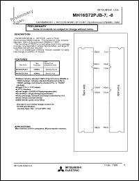 Click here to download MH16S72PJB-7 Datasheet