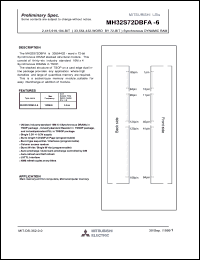 Click here to download MH32S72DBFA-6 Datasheet