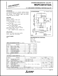 Click here to download MGFC36C3742A Datasheet