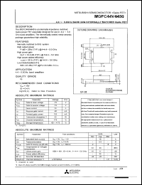 Click here to download MGFC44V4450 Datasheet