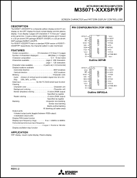 Click here to download M35071-XXXFP Datasheet