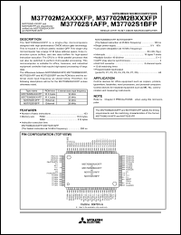 Click here to download M37702M2AXXXFP Datasheet