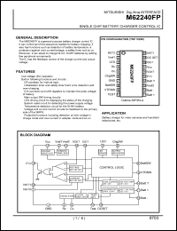 Click here to download M62240FP Datasheet