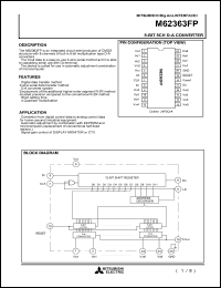 Click here to download M62363 Datasheet