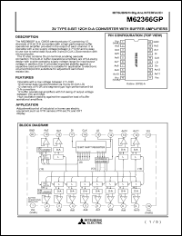 Click here to download M62366GP Datasheet