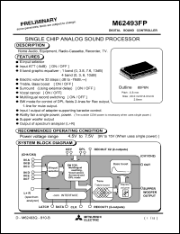 Click here to download M62493 Datasheet