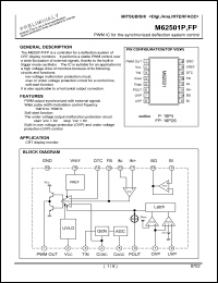 Click here to download M62501P Datasheet