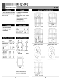 Click here to download MF1051V-2 Datasheet