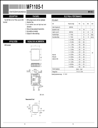 Click here to download MF1105-1 Datasheet