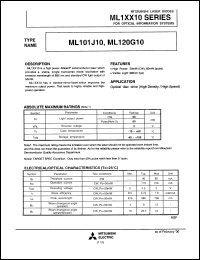 Click here to download ML101J10 Datasheet