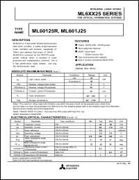 Click here to download ML60125R Datasheet