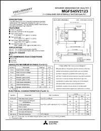 Click here to download MGFS45V2123 Datasheet