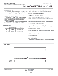 Click here to download MH32DS64APFH-6 Datasheet