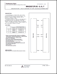 Click here to download MH28S72PJG-5 Datasheet