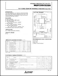 Click here to download MGFC39V5258A Datasheet