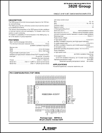 Click here to download M38207E8DXXXHP Datasheet