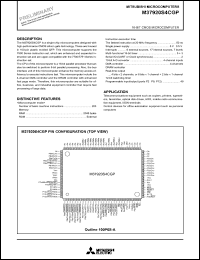 Click here to download M37920S4CGP Datasheet