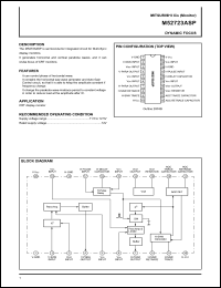 Click here to download M52723ASP Datasheet