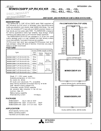 Click here to download M5M5V208FP-12L Datasheet