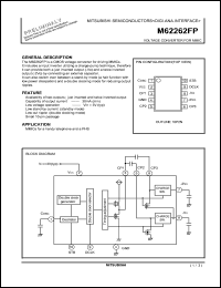 Click here to download M62262FP Datasheet