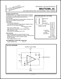 Click here to download M62702SL Datasheet