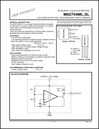 Click here to download M62704SL Datasheet