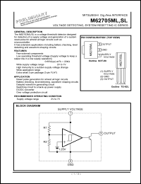 Click here to download M62705SL Datasheet