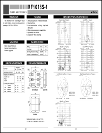 Click here to download MF1018S-1 Datasheet