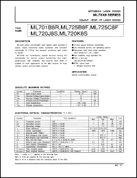 Click here to download ML701B8R Datasheet