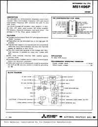 Click here to download M51496 Datasheet