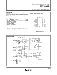 Click here to download M63954P Datasheet