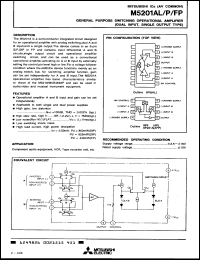 Click here to download M5201AP Datasheet