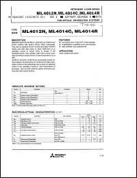 Click here to download ML4014R Datasheet